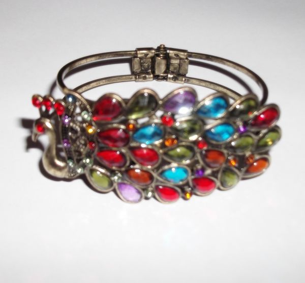 Pulseira Pavão Colorida  RF23